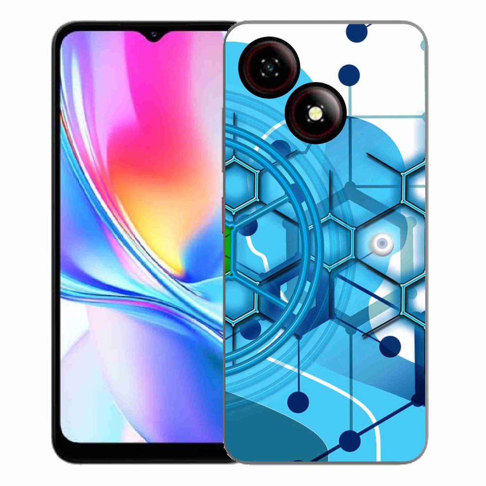 Gélový kryt mmCase na ZTE Blade A35E - abstraktný vzor 2