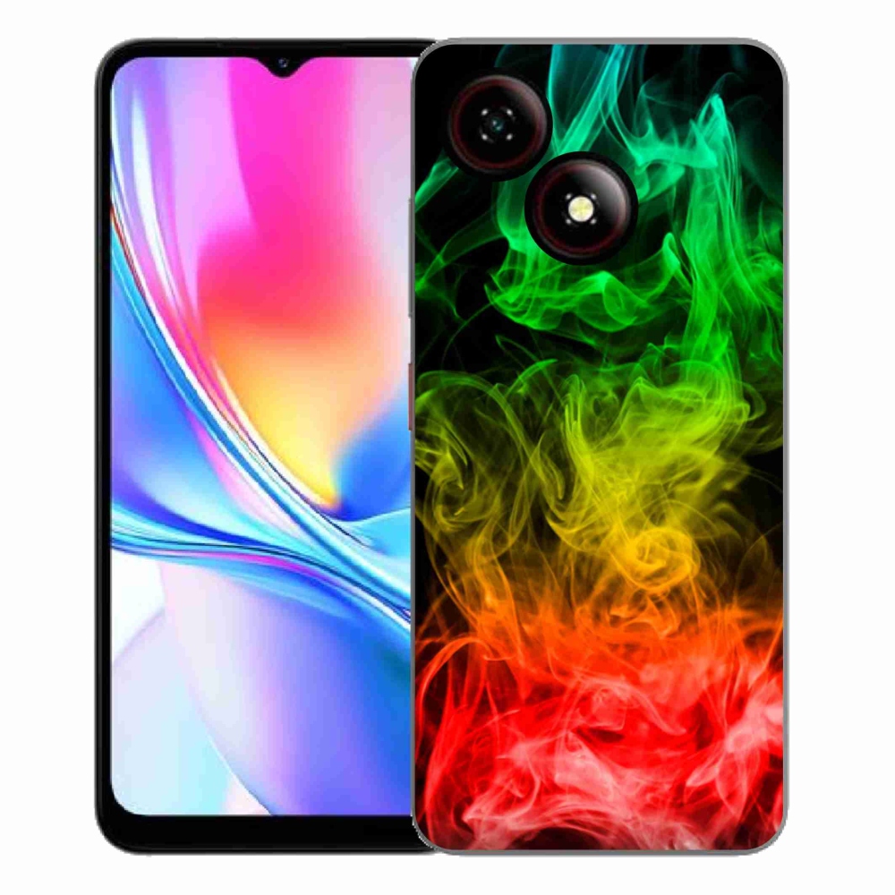 Gélový kryt mmCase na ZTE Blade A35E - abstraktný vzor 7
