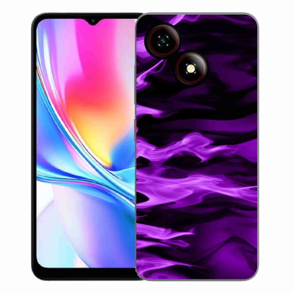 Gélový kryt mmCase na ZTE Blade A35E - abstraktný vzor 9