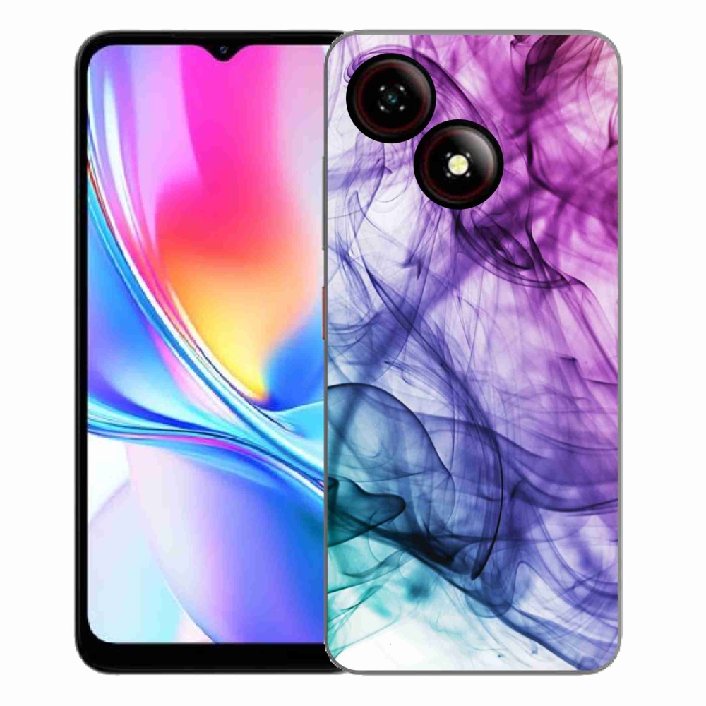 Gélový kryt mmCase na ZTE Blade A35E - abstraktný vzor
