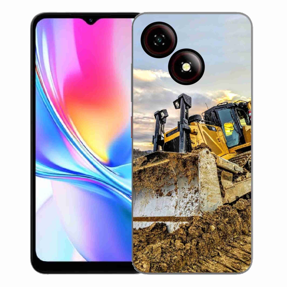 Gélový kryt mmCase na ZTE Blade A35E - bager