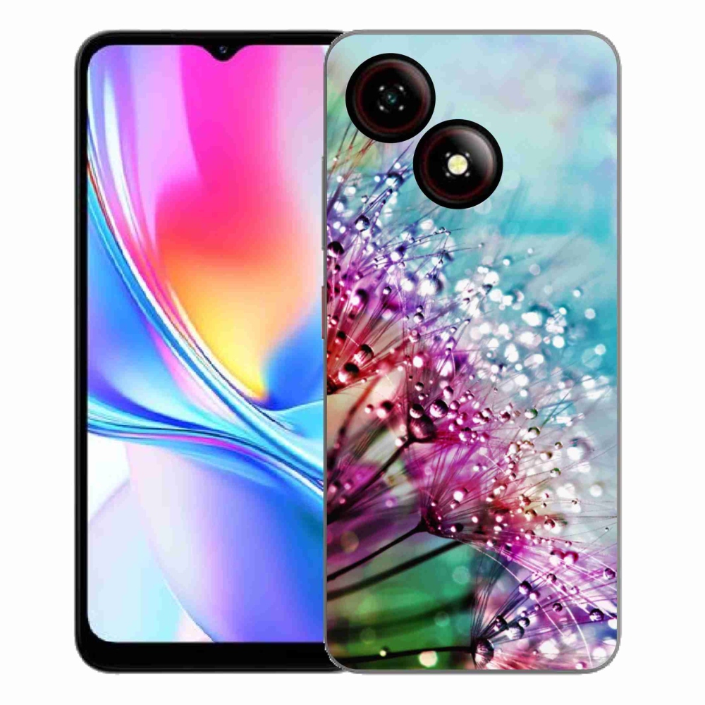 Gélový kryt mmCase na ZTE Blade A35E - farebné kvety