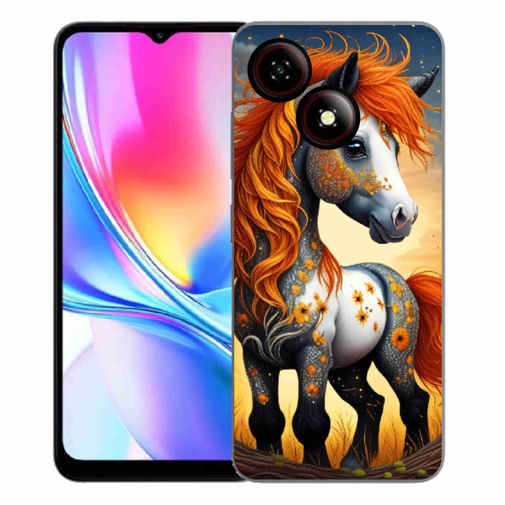 Gélový kryt mmCase na ZTE Blade A35E - farebný poník