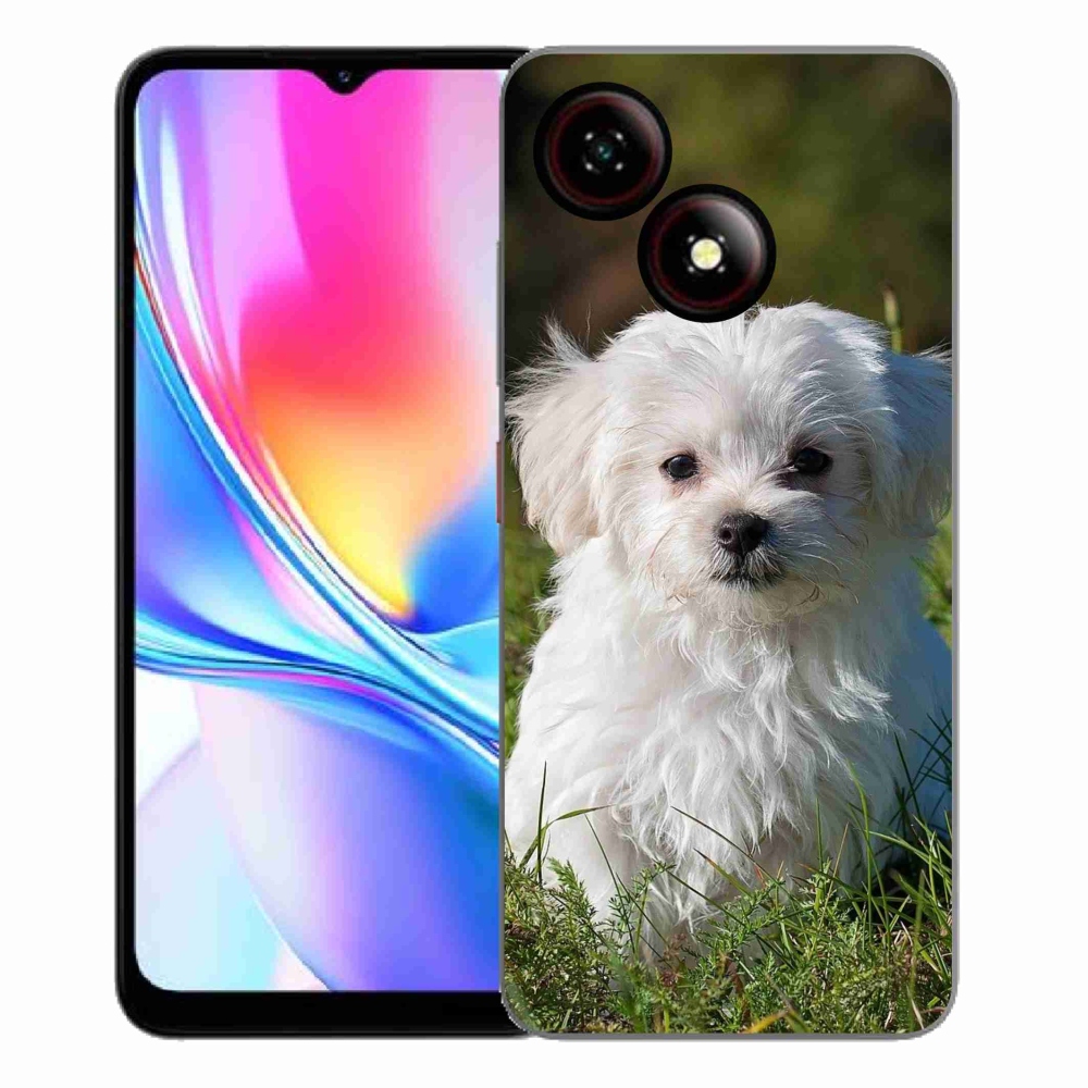 Gélový kryt mmCase na ZTE Blade A35E - bišónik