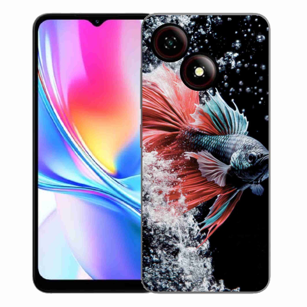 Gélový kryt mmCase na ZTE Blade A35E - bojovníčka pestrá