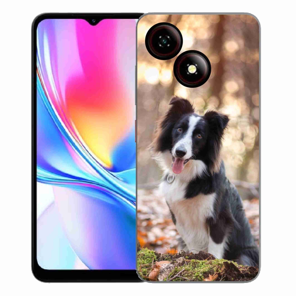 Gélový kryt mmCase na ZTE Blade A35E - border kólia 1