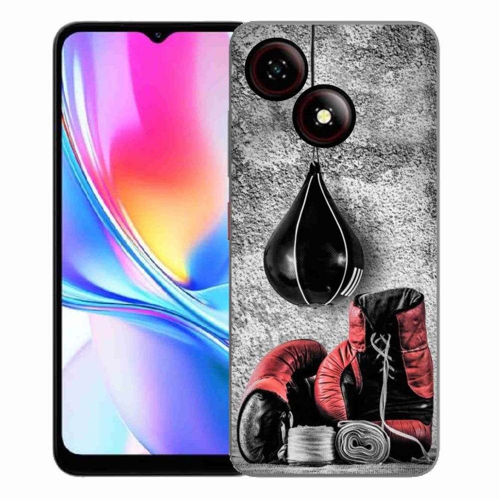 Gélový kryt mmCase na ZTE Blade A35E - boxovacie vrece a rukavice