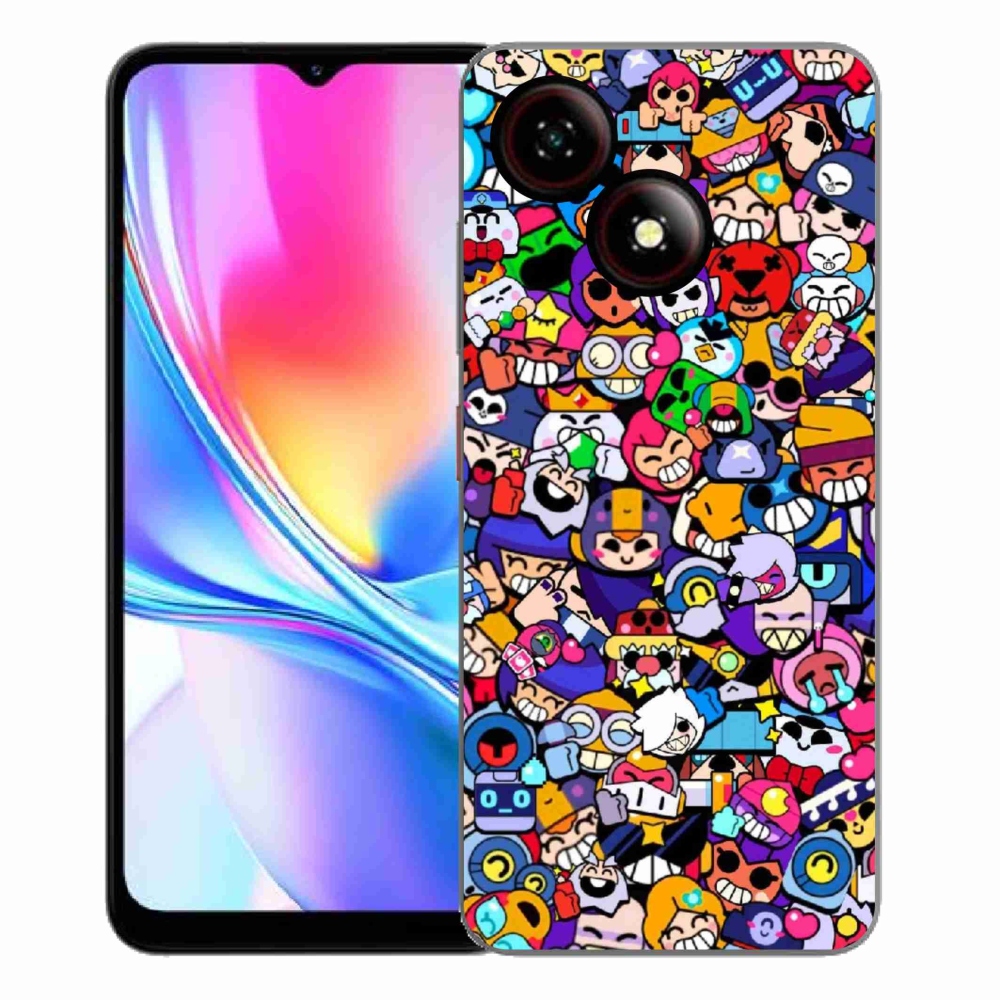 Gélový kryt mmCase na ZTE Blade A35E - brawl stars 2