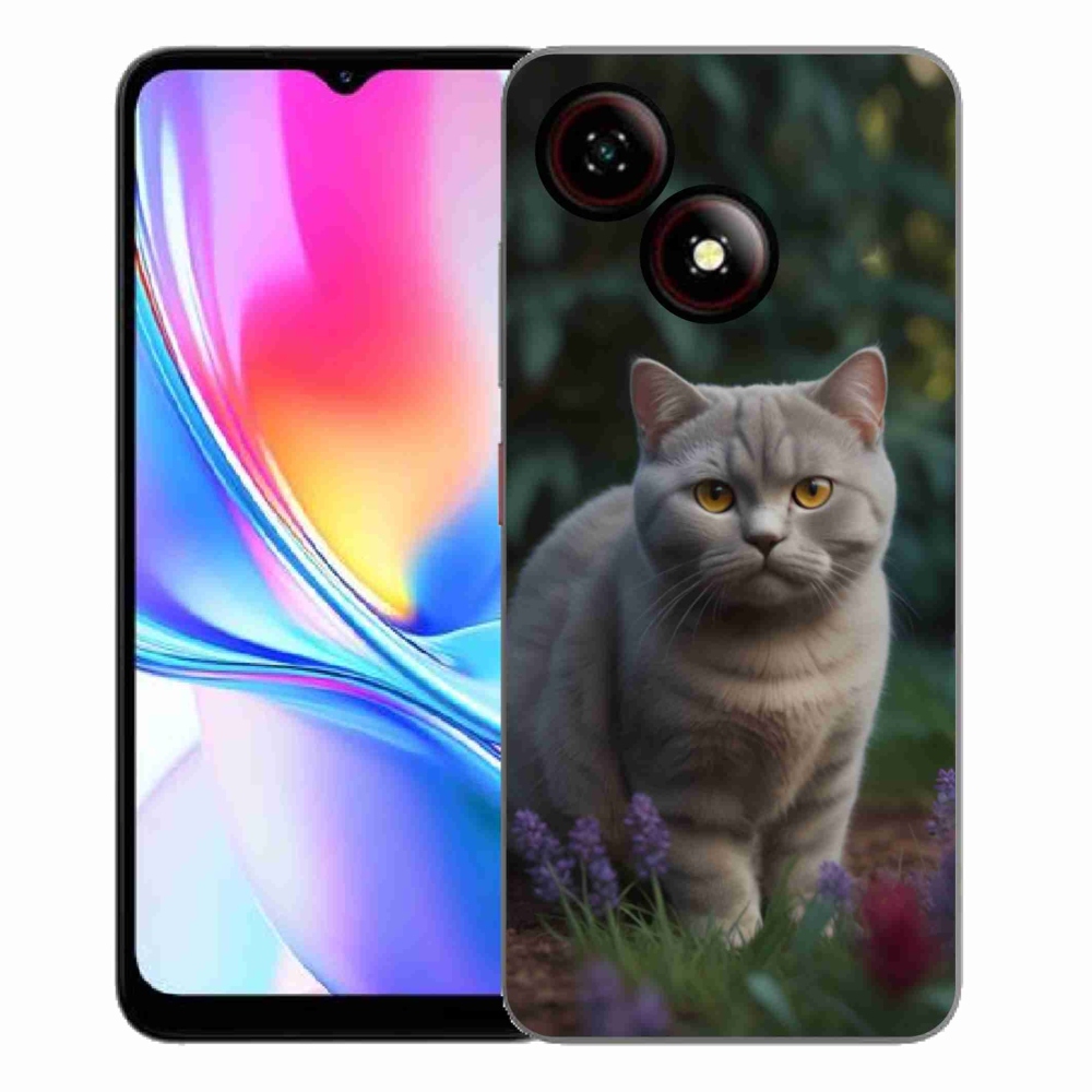 Gélový kryt mmCase na ZTE Blade A35E - britská mačka