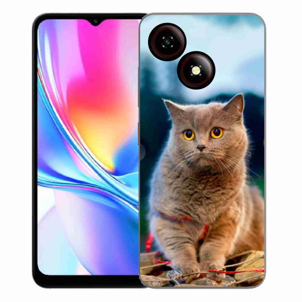 Gélový kryt mmCase na ZTE Blade A35E - britská modrá 2