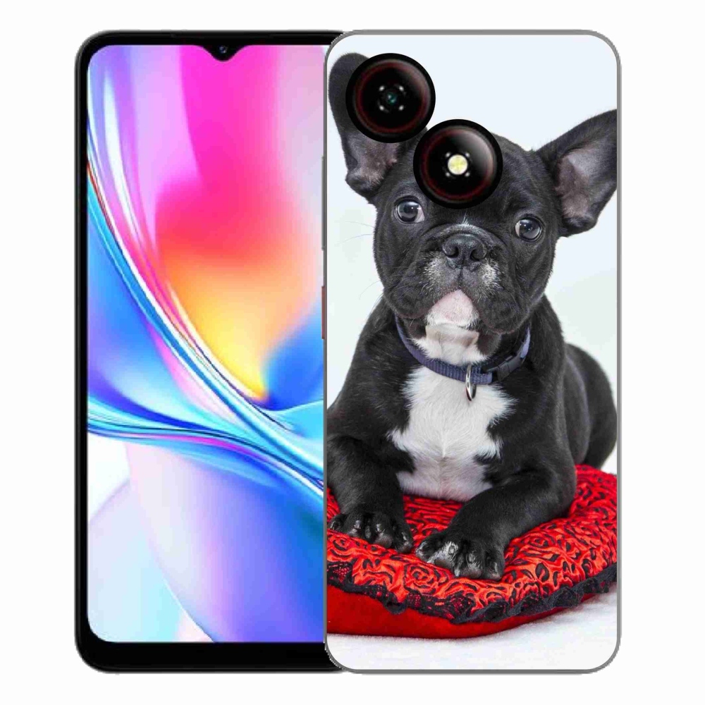 Gélový kryt mmCase na ZTE Blade A35E - buldog