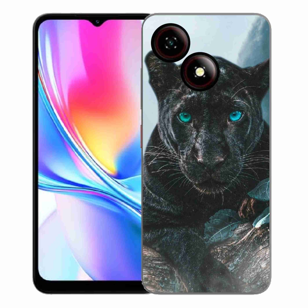 Gélový kryt mmCase na ZTE Blade A35E - čierny panter