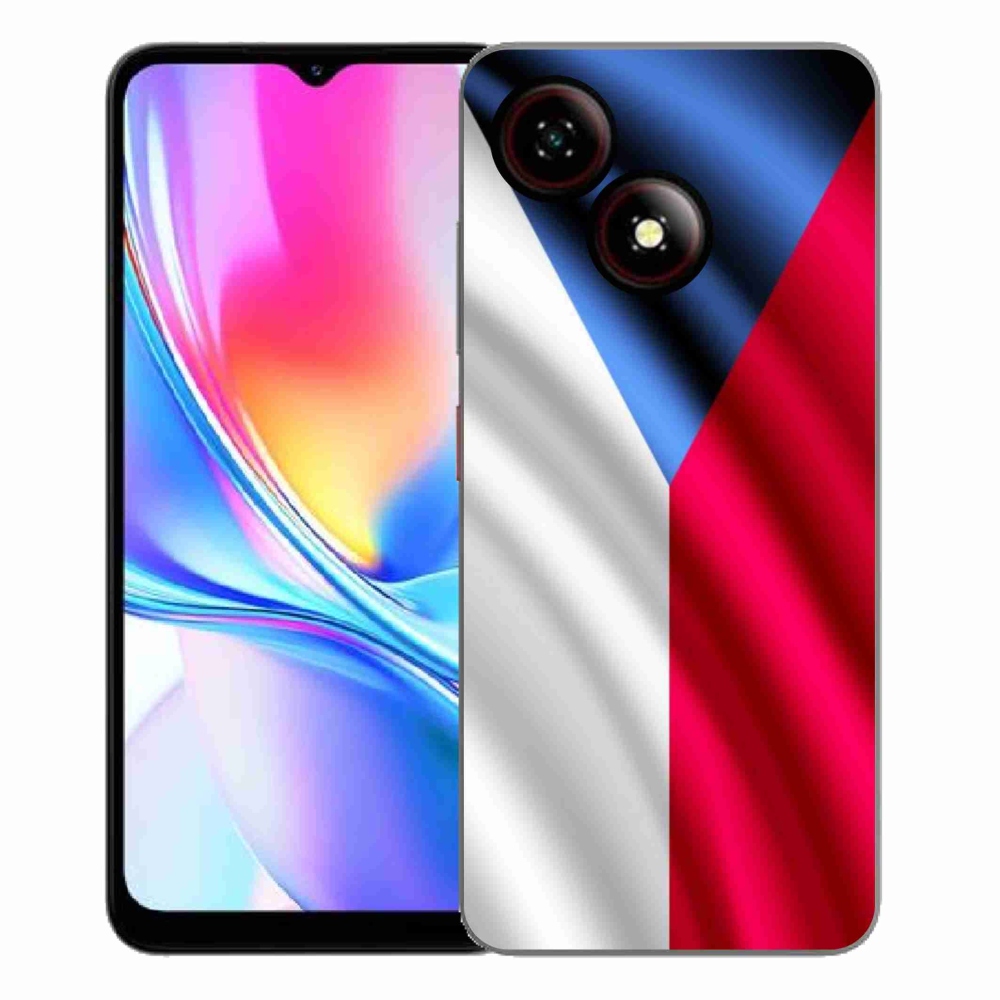 Gélový kryt mmCase na ZTE Blade A35E - slovenská vlajka