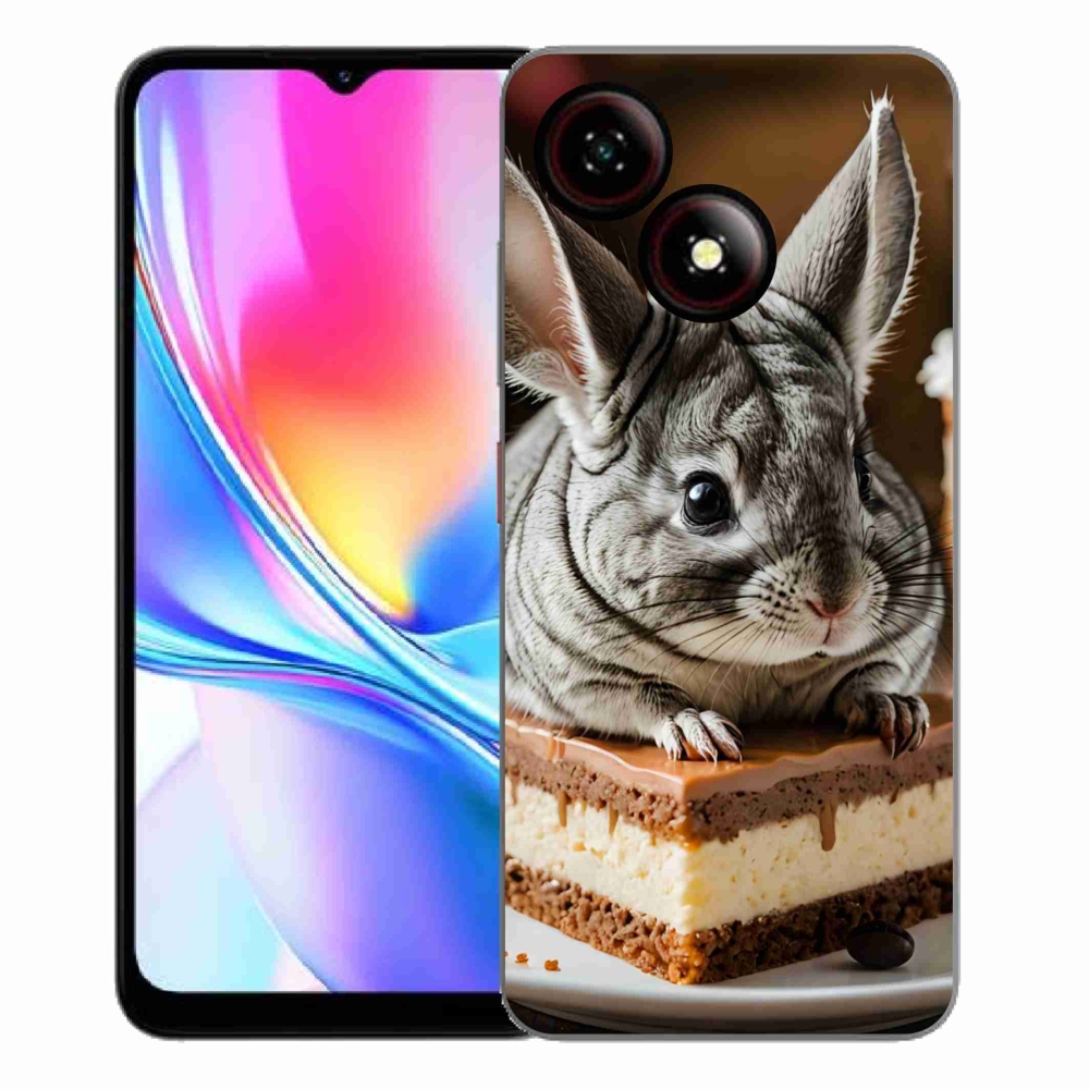 Gélový kryt mmCase na ZTE Blade A35E - činčila