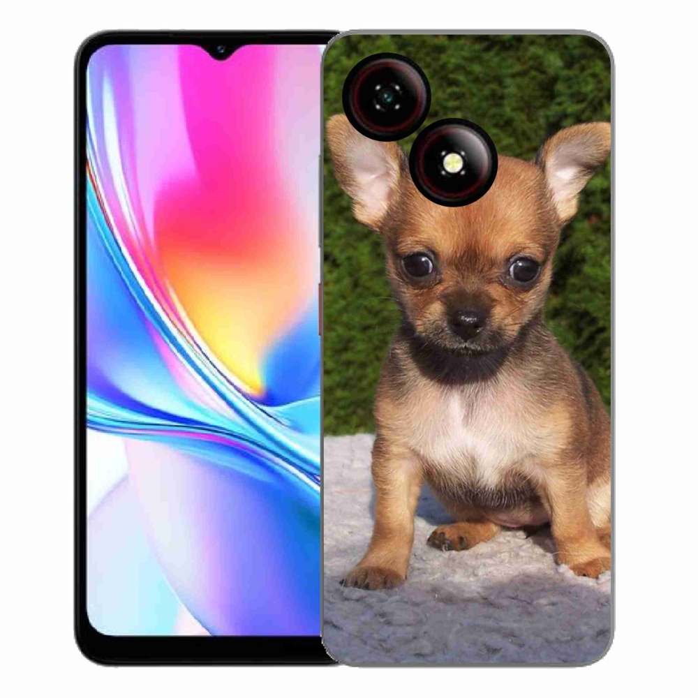 Gélový kryt mmCase na ZTE Blade A35E - čivava 3