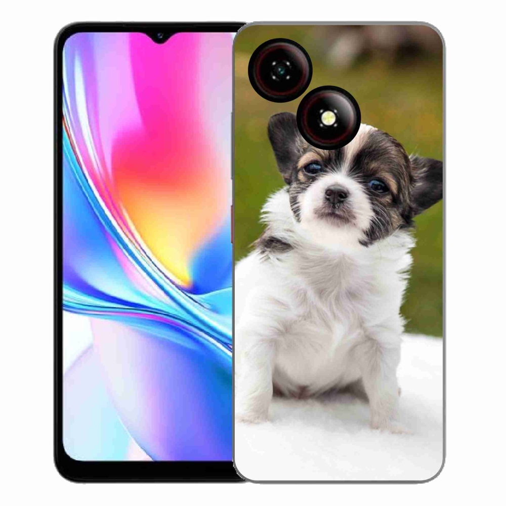 Gélový kryt mmCase na ZTE Blade A35E - čivava 4