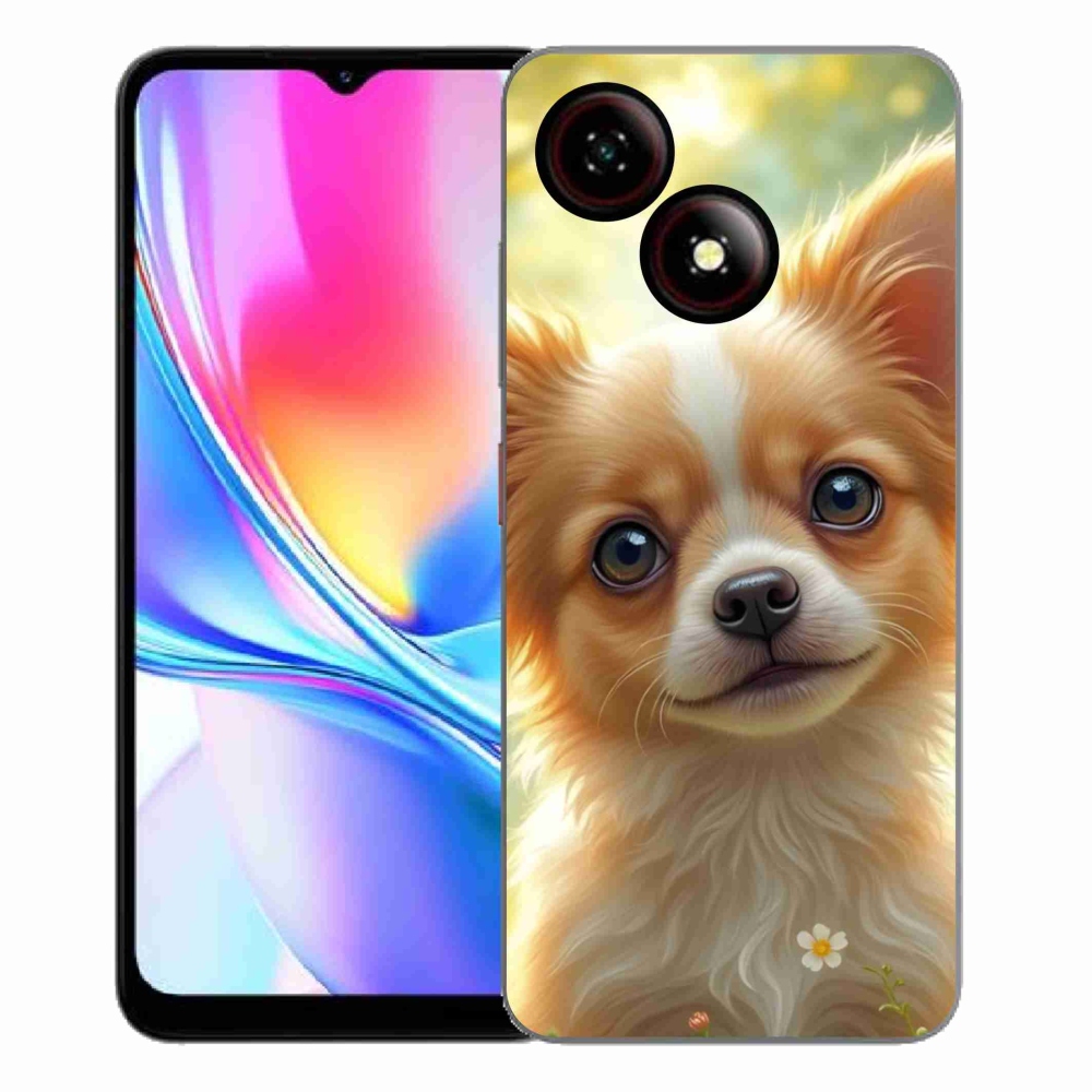 Gélový kryt mmCase na ZTE Blade A35E - čivava 5
