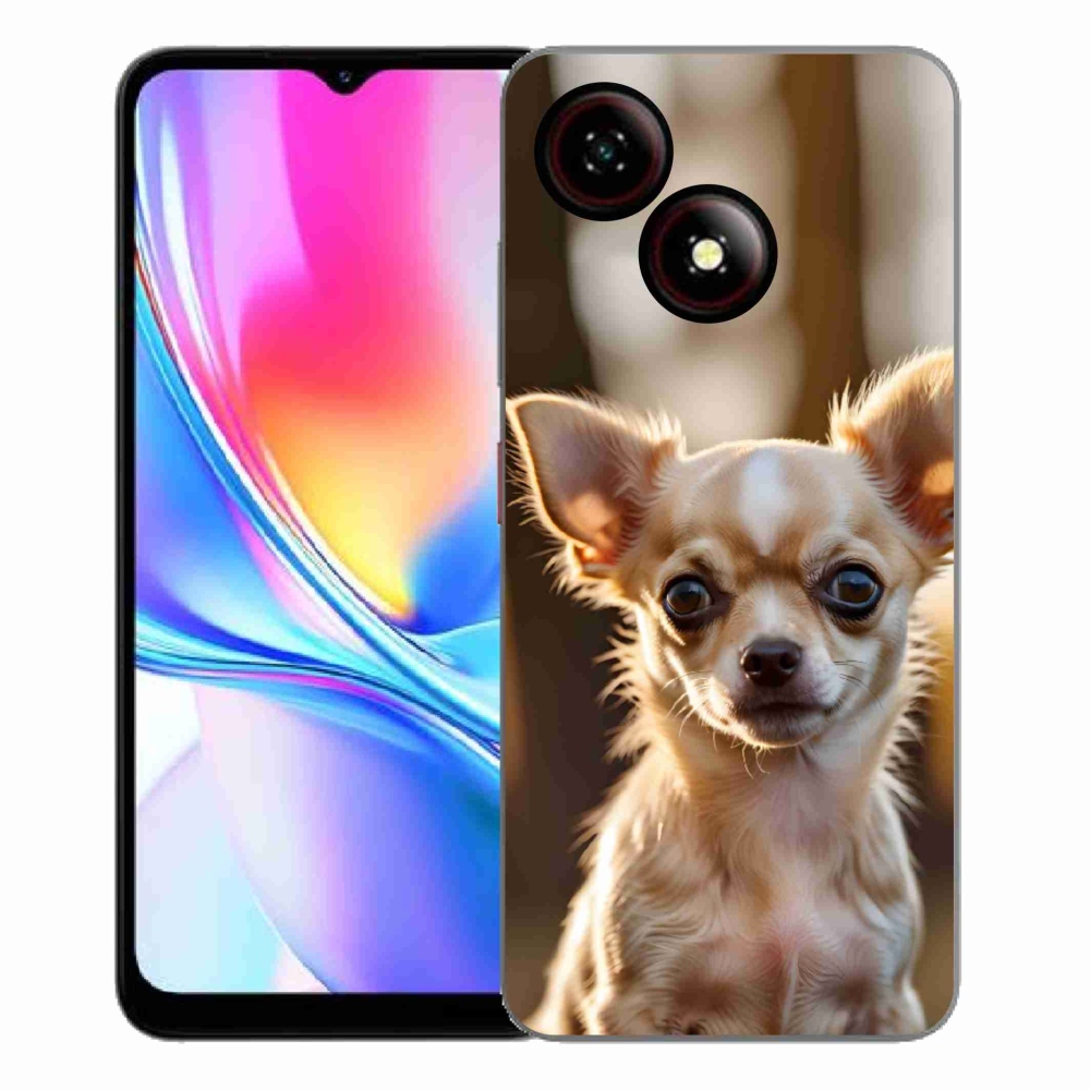 Gélový kryt mmCase na ZTE Blade A35E - čivava 6