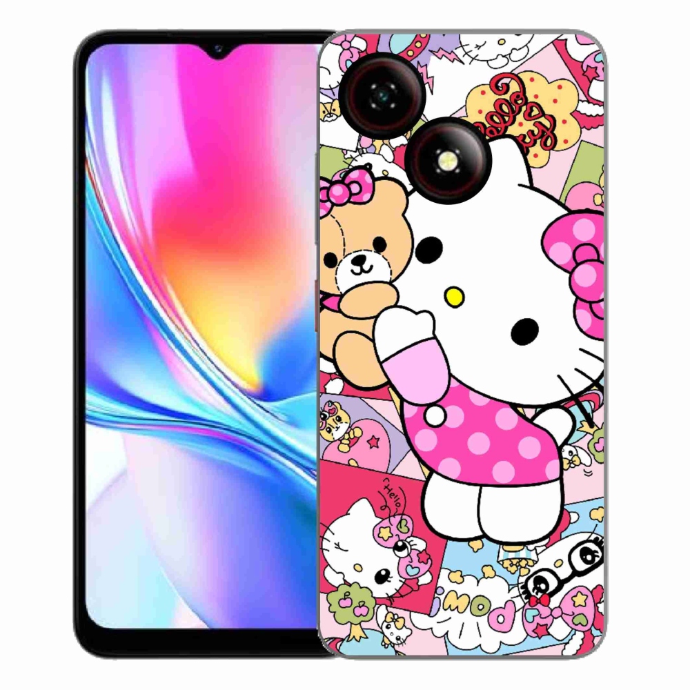 Gélový kryt mmCase na ZTE Blade A35E - cute kitty