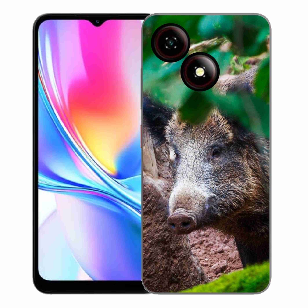 Gélový kryt mmCase na ZTE Blade A35E - divoké prasa