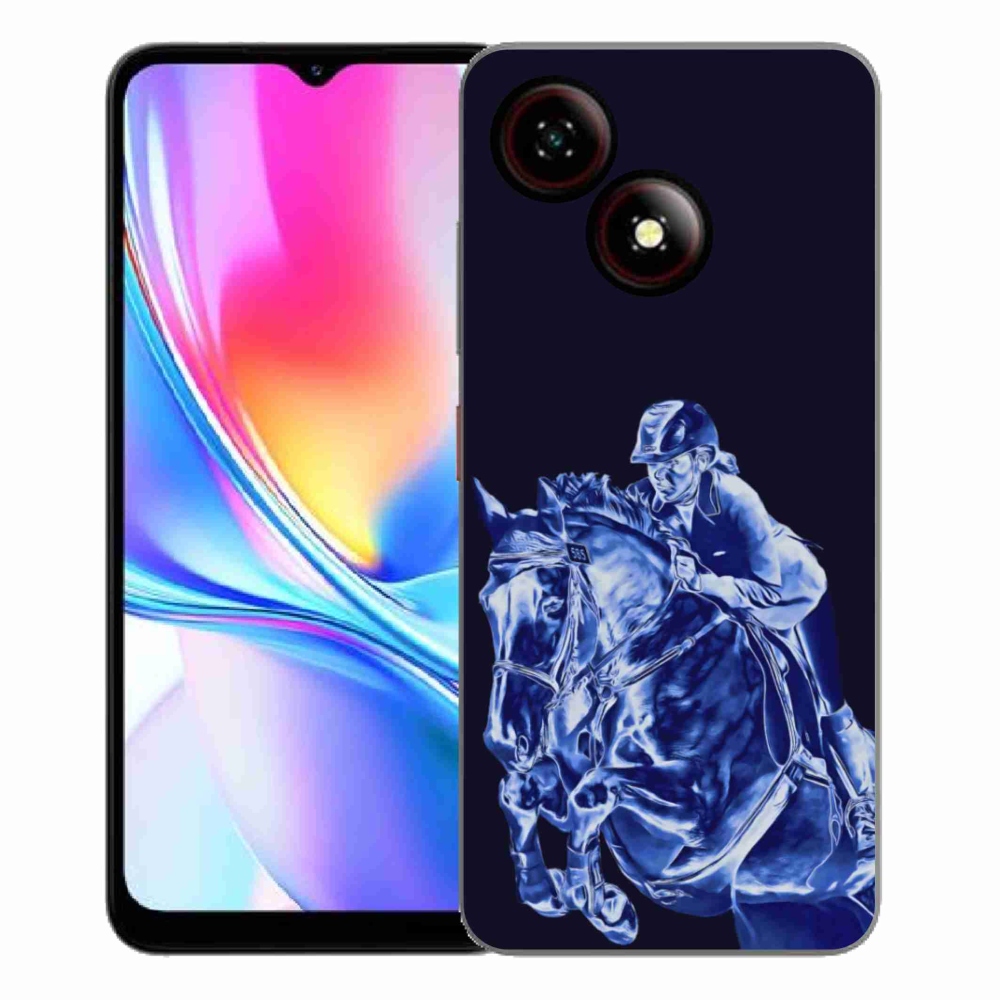 Gélový kryt mmCase na ZTE Blade A35E - dostihový kôň