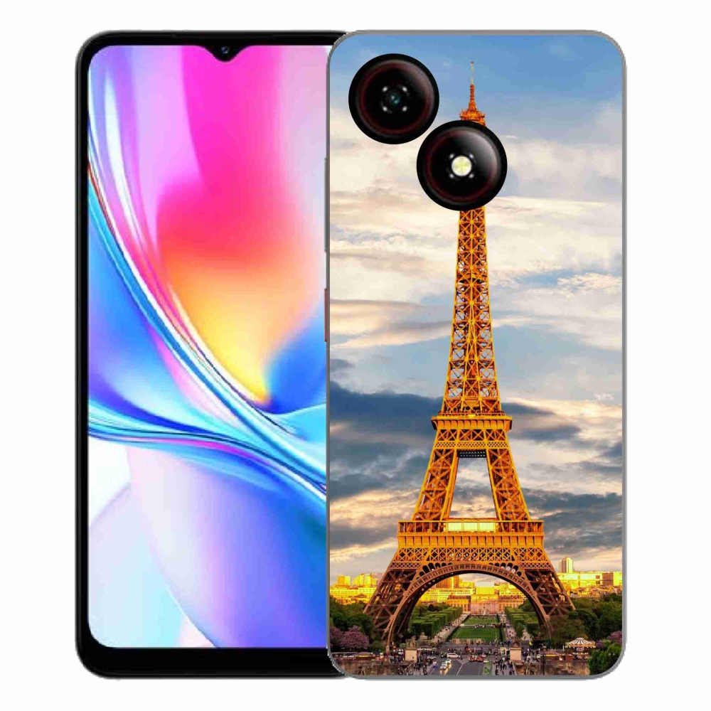 Gélový kryt mmCase na ZTE Blade A35E - eiffelova veža 3