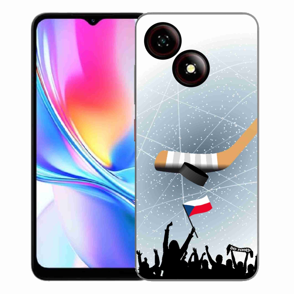 Gélový kryt mmCase na ZTE Blade A35E - fanúšikovia hokeja