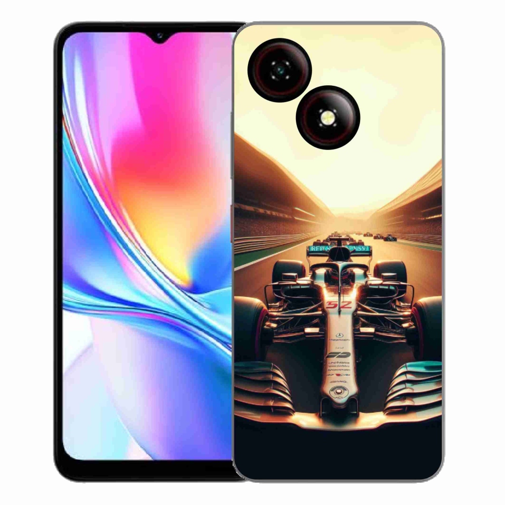 Gélový kryt mmCase na ZTE Blade A35E - formula 1