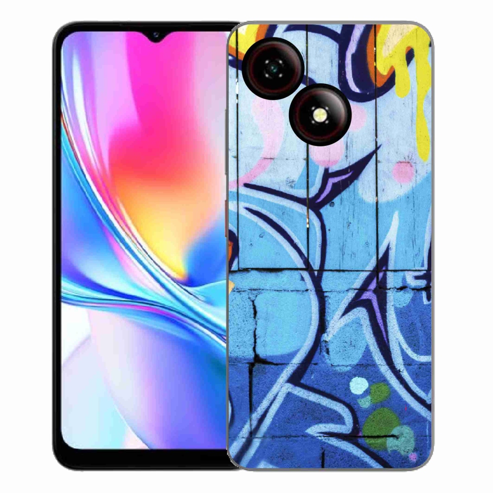 Gélový kryt mmCase na ZTE Blade A35E - graffiti
