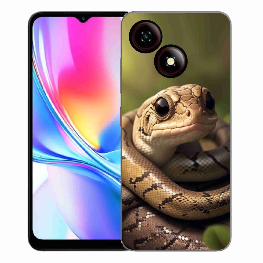 Gélový kryt mmCase na ZTE Blade A35E - had 1