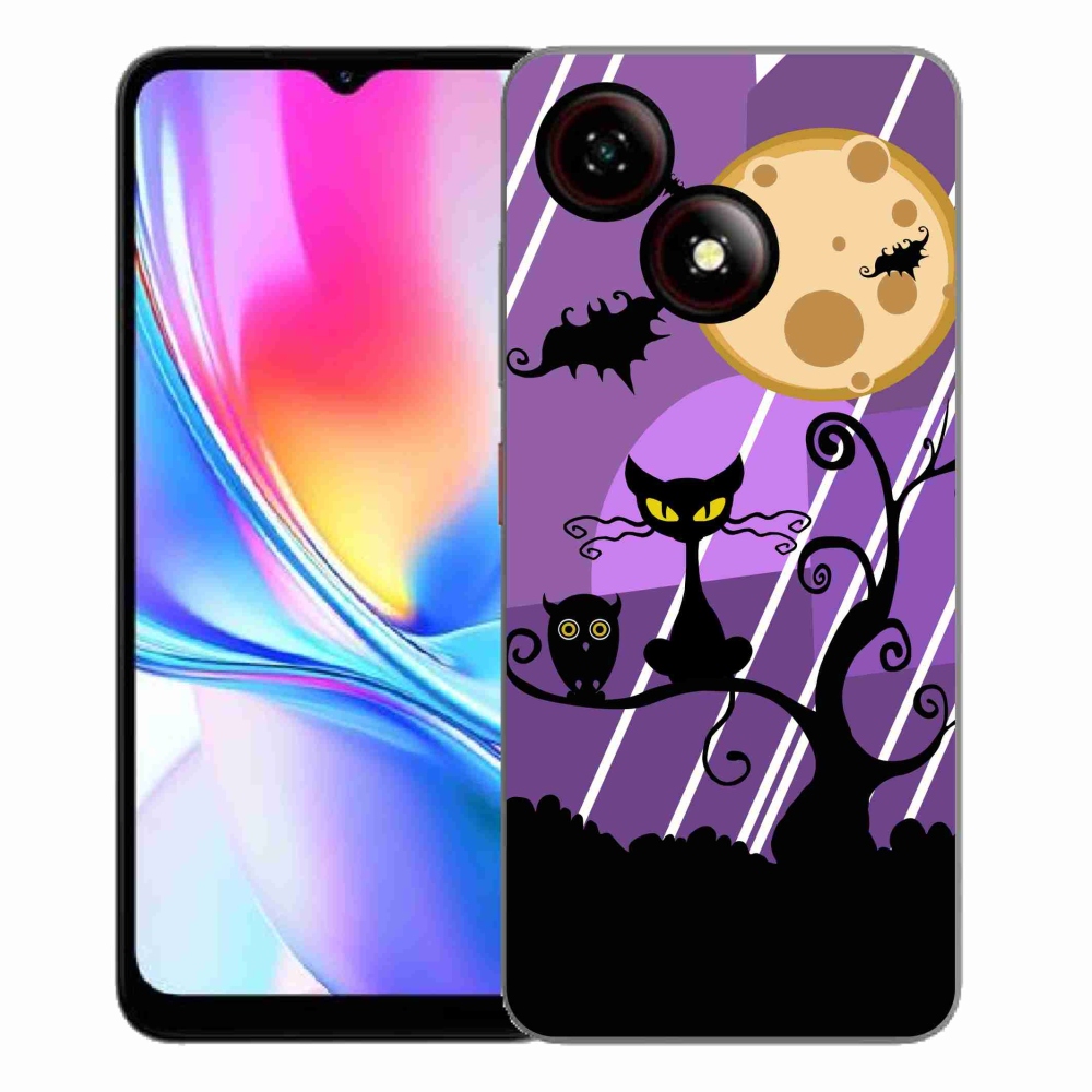 Gélový kryt mmCase na ZTE Blade A35E - halloween
