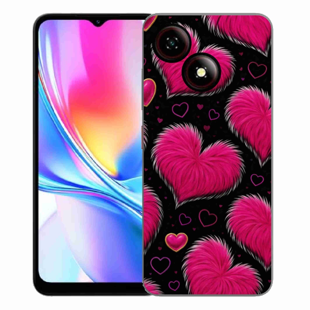 Gélový kryt mmCase na ZTE Blade A35E - hebké srdce