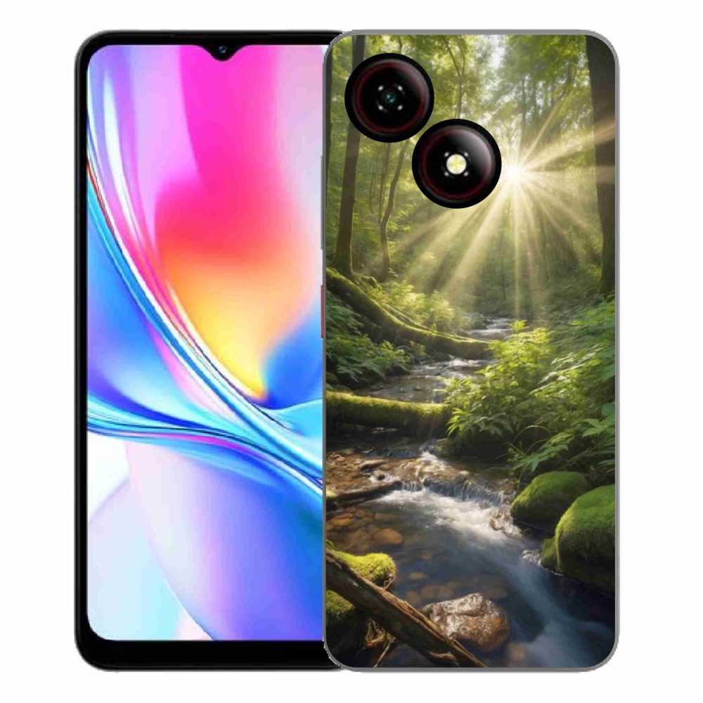 Gélový kryt mmCase na ZTE Blade A35E - hlbina lesa