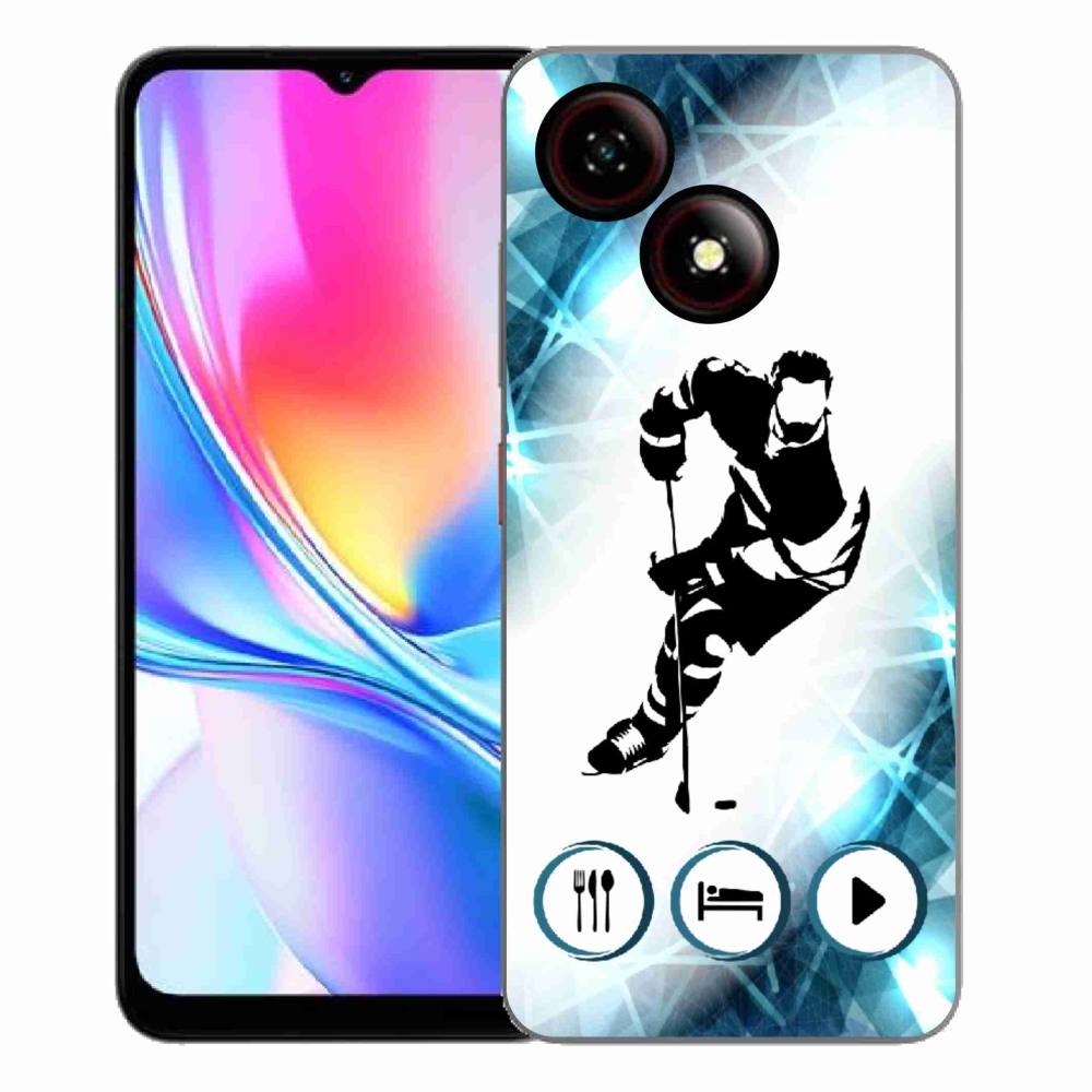 Gélový kryt mmCase na ZTE Blade A35E - hokej 1