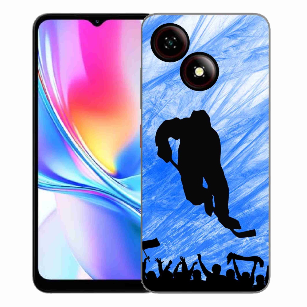 Gélový kryt mmCase na ZTE Blade A35E - hokejový hráč