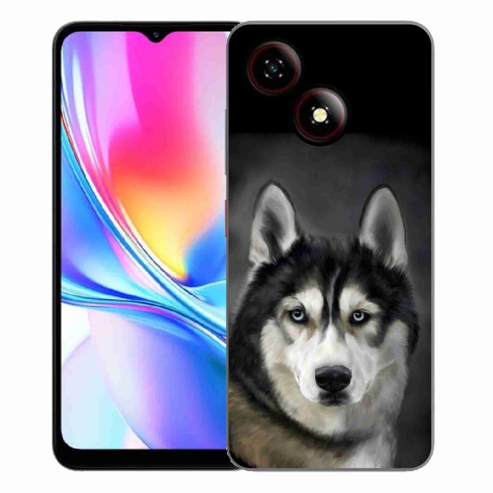 Gélový kryt mmCase na ZTE Blade A35E - husky