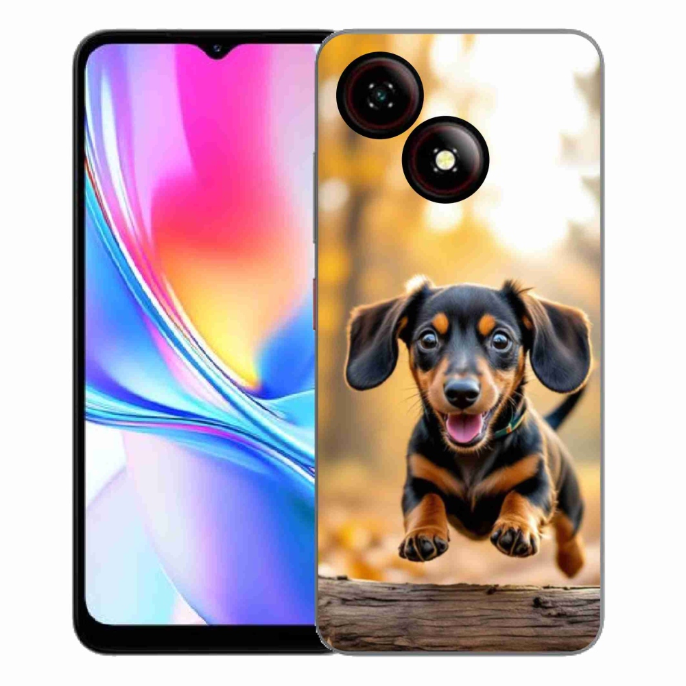 Gélový kryt mmCase na ZTE Blade A35E - jazvečík 2