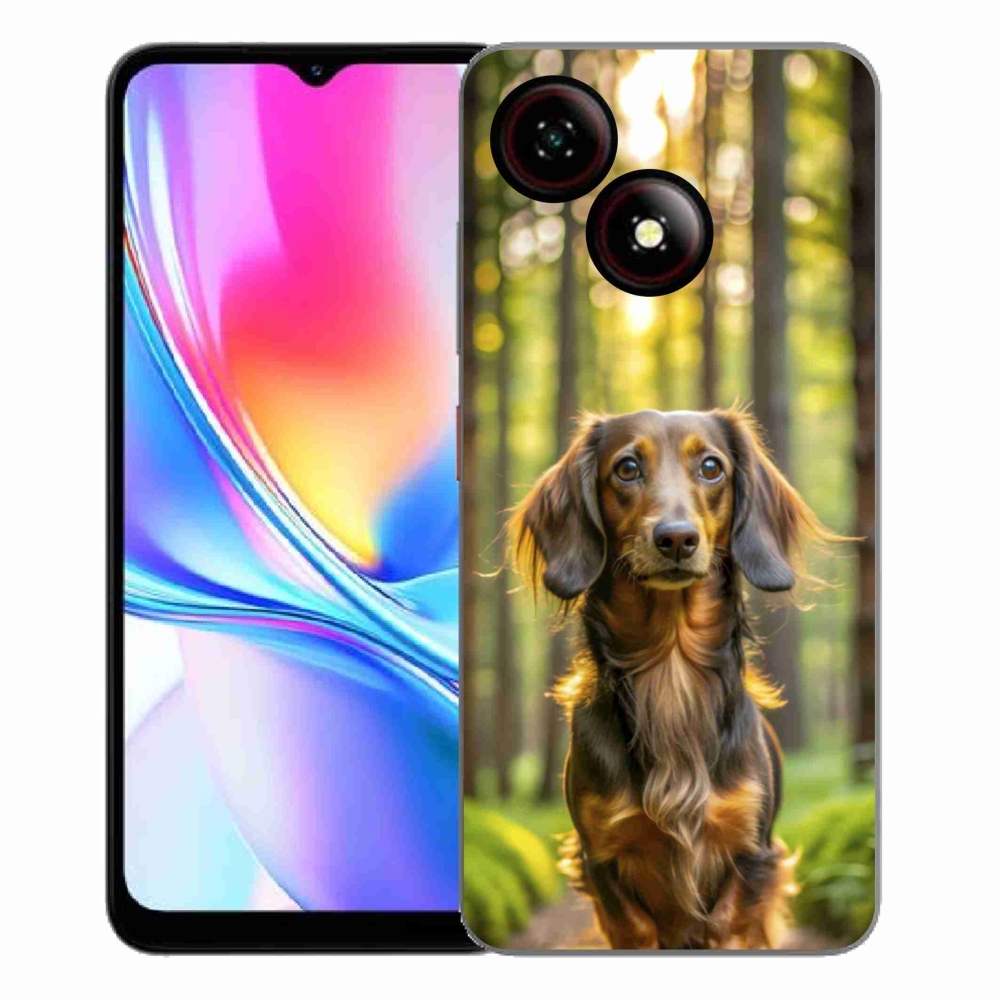 Gélový kryt mmCase na ZTE Blade A35E - jazvečík 4
