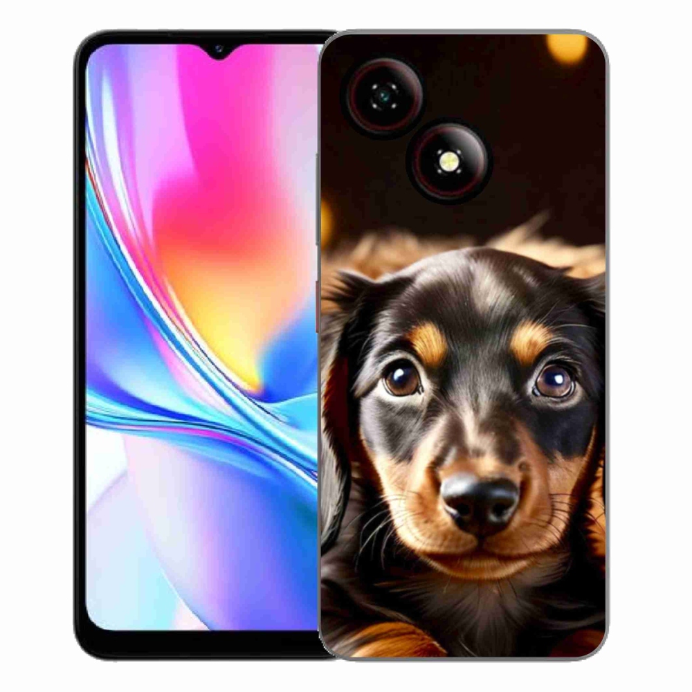 Gélový kryt mmCase na ZTE Blade A35E - jazvečík