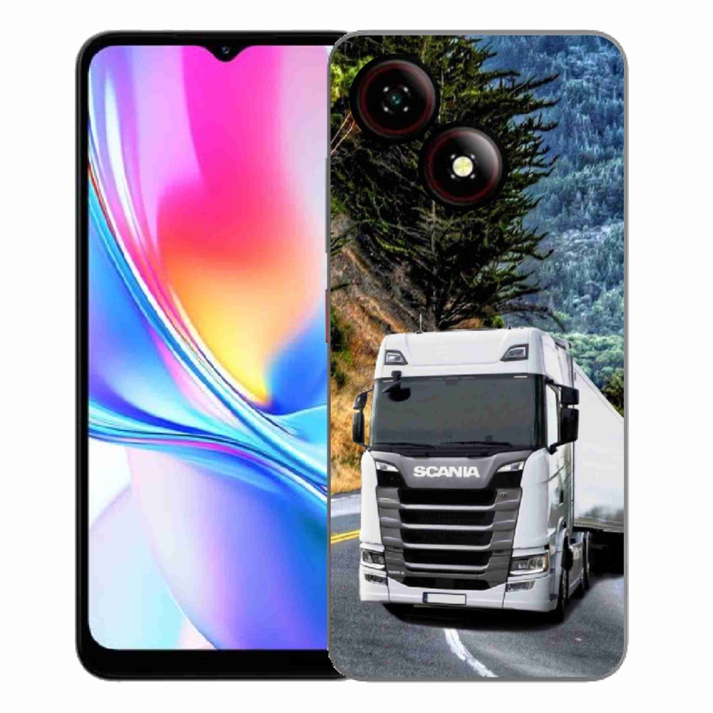 Gélový kryt mmCase na ZTE Blade A35E - kamión 1