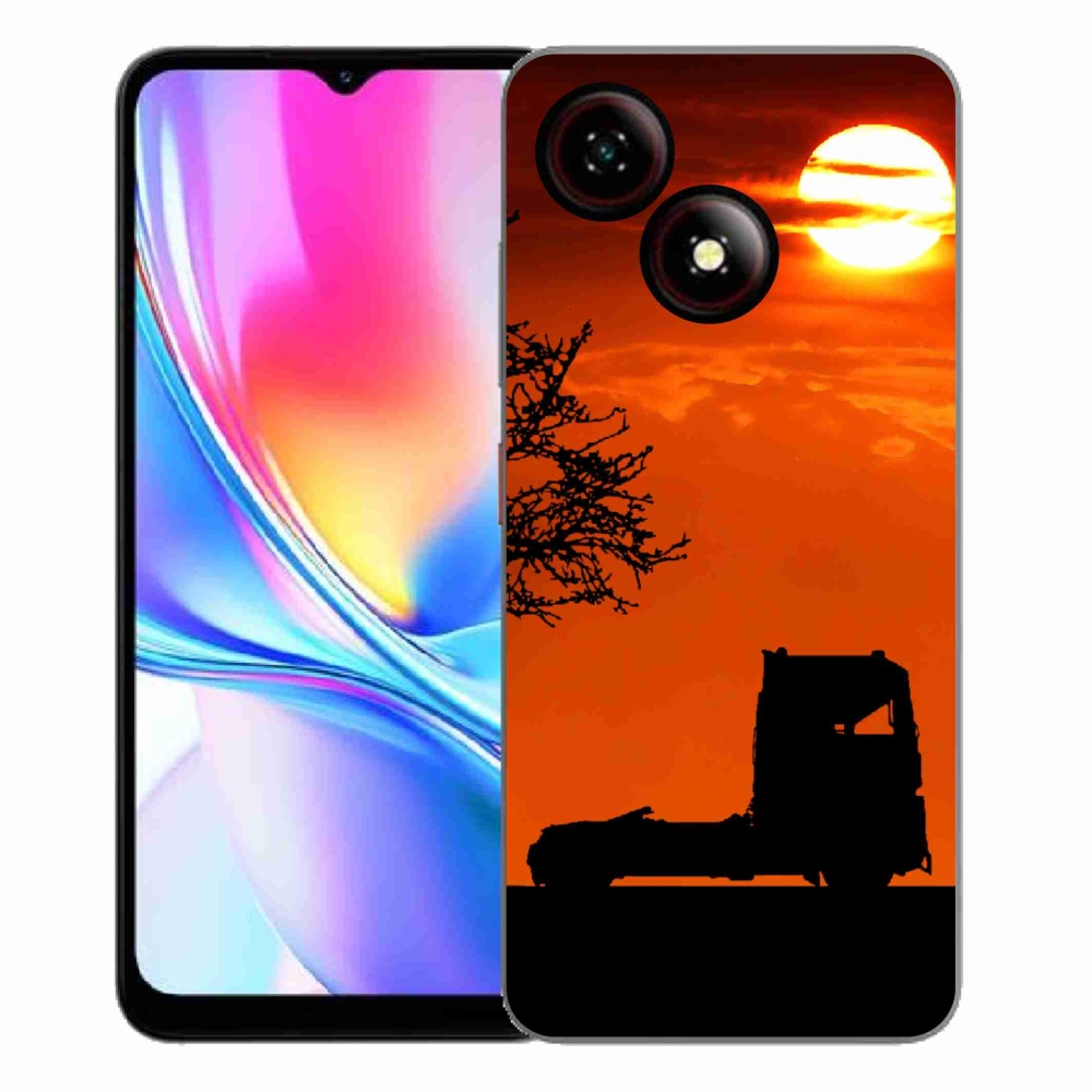 Gélový kryt mmCase na ZTE Blade A35E - kamión 3