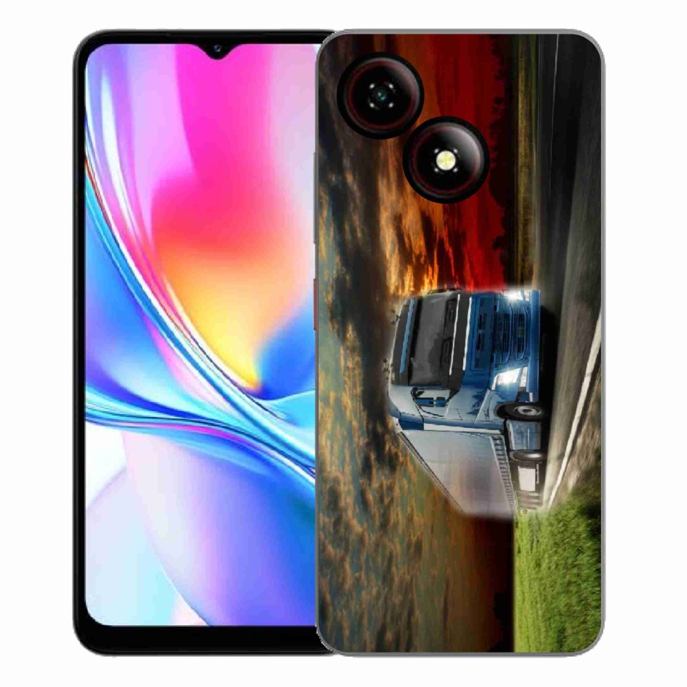 Gélový kryt mmCase na ZTE Blade A35E - kamión 4