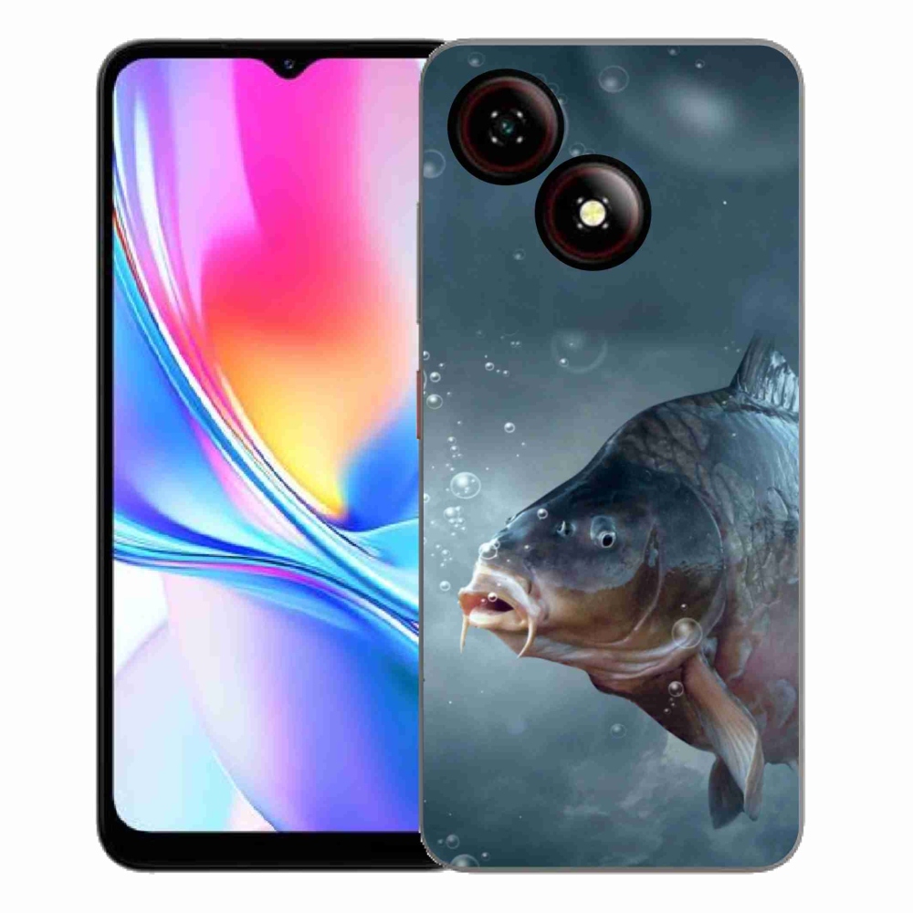 Gélový kryt mmCase na ZTE Blade A35E - kapor a bublinky