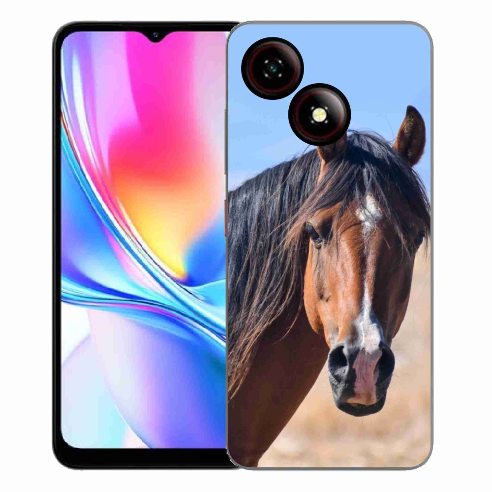 Gélový kryt mmCase na ZTE Blade A35E - pokojný kôň