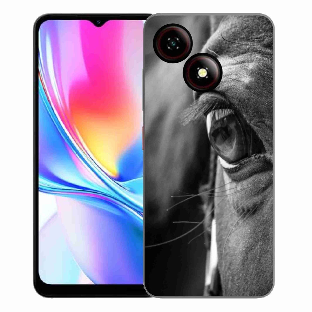 Gélový kryt mmCase na ZTE Blade A35E - konský pohľad