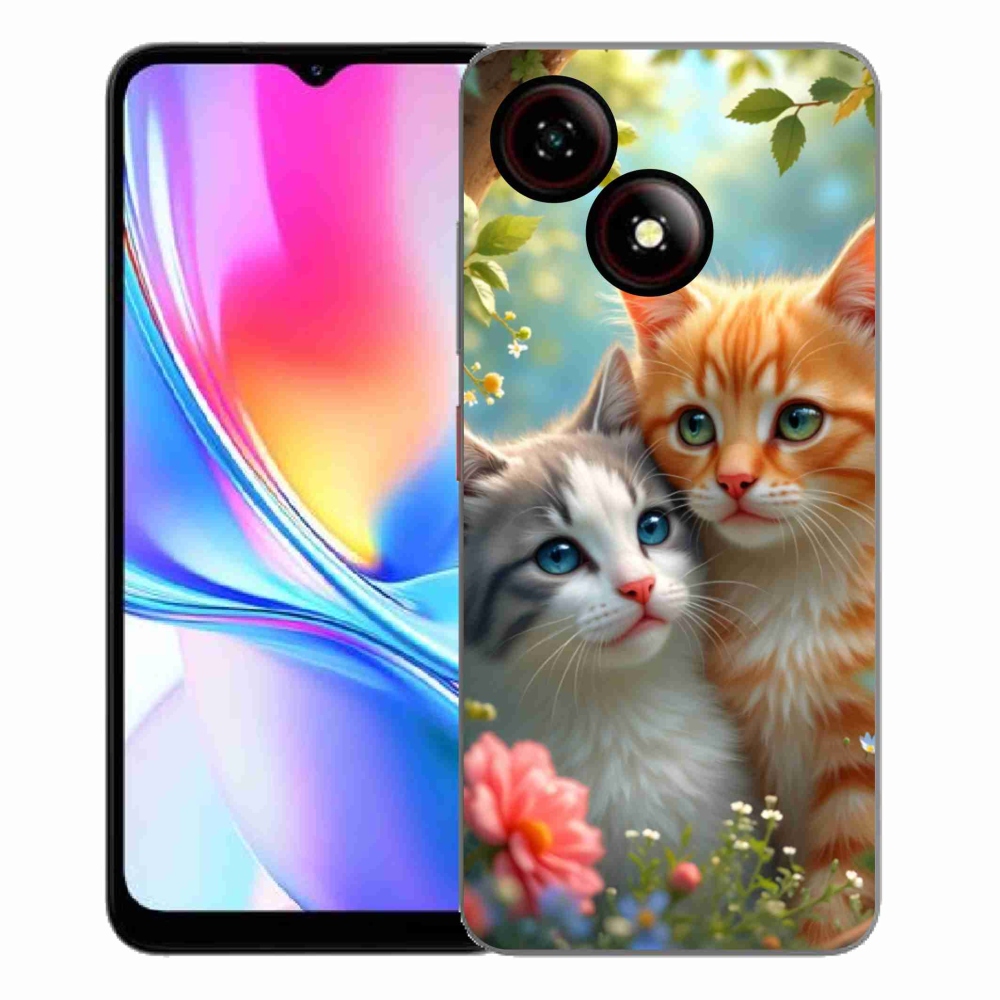 Gélový kryt mmCase na ZTE Blade A35E - mačacia láska 2