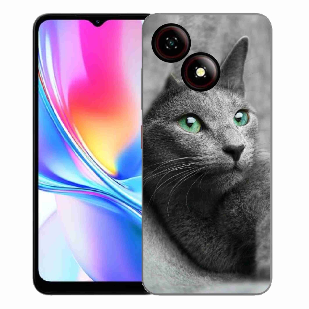 Gélový kryt mmCase na ZTE Blade A35E - mačka 2