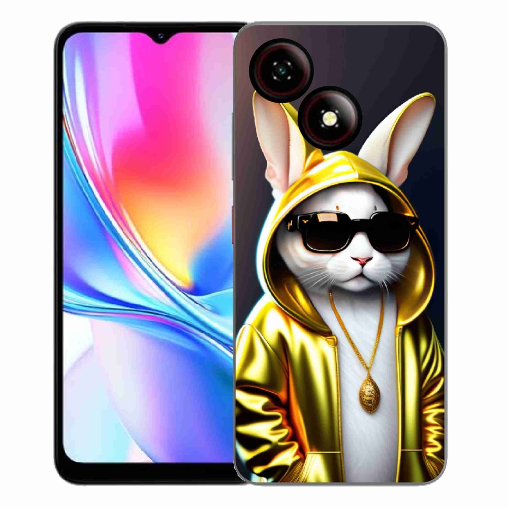 Gélový kryt mmCase na ZTE Blade A35E - mačka boss