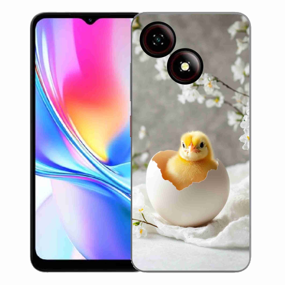 Gélový kryt mmCase na ZTE Blade A35E - kuriatko