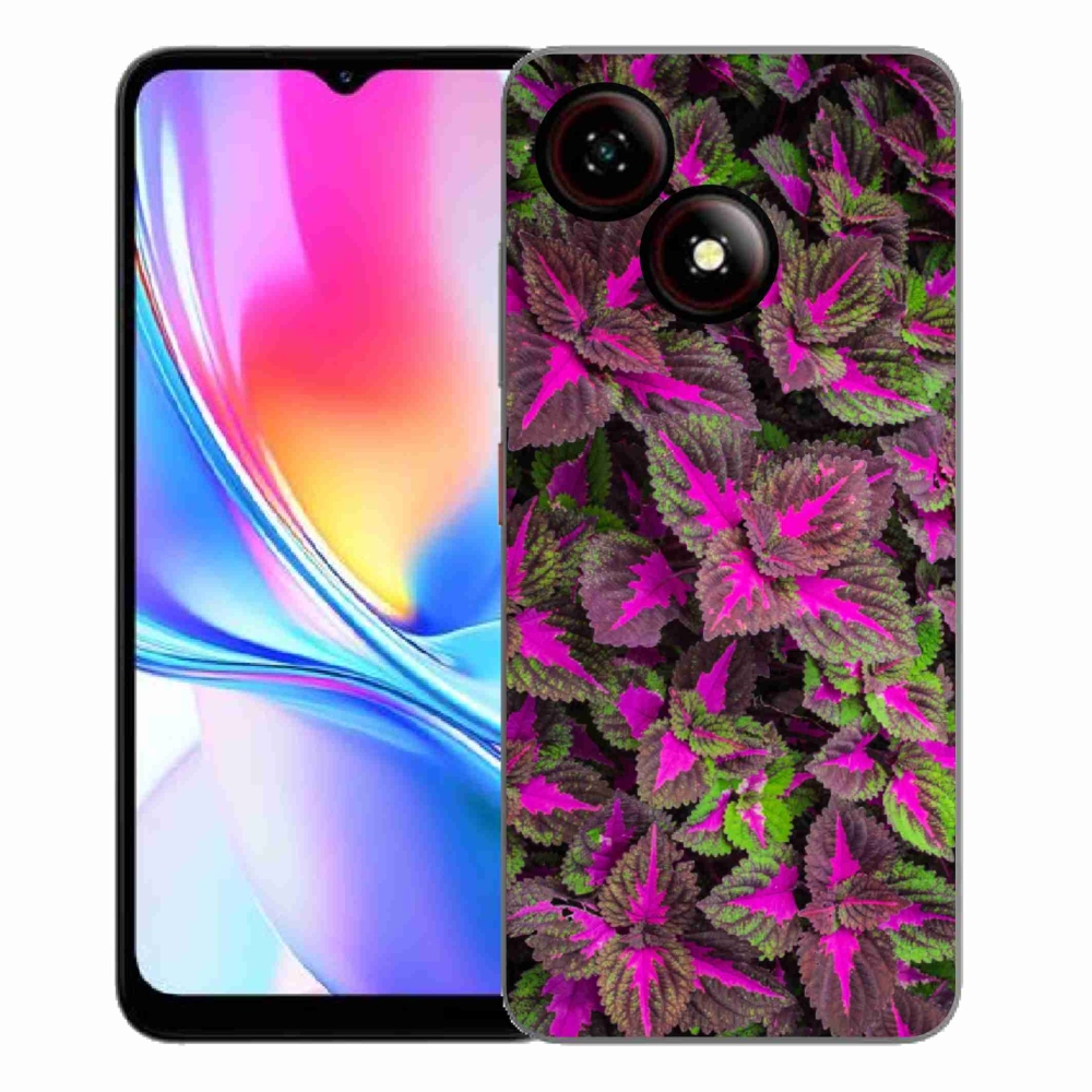 Gélový kryt mmCase na ZTE Blade A35E - kvety 10
